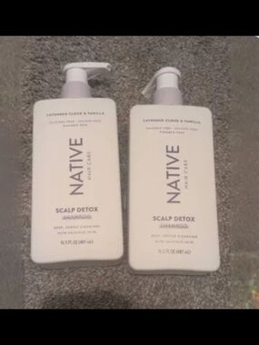 Native Scalp Detox Shampoo  And Conditioner— Lavender Cloud & Vanilla